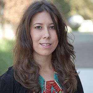 Portrait headshot of a female
