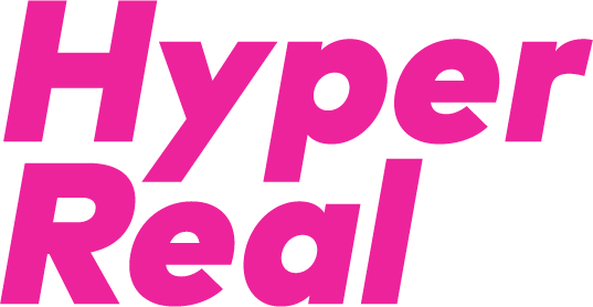 Exhibition Logo for Hyper Real