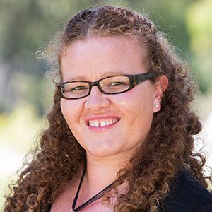 Portrait headshot of a female