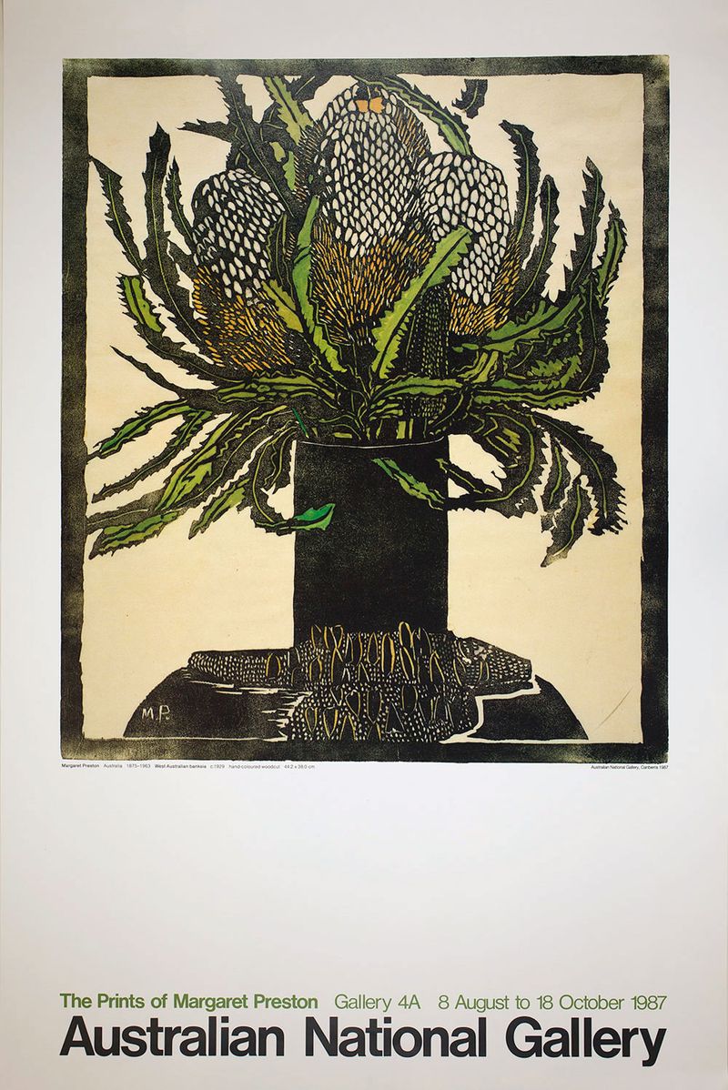 Poster for The Prints of Margaret Preston