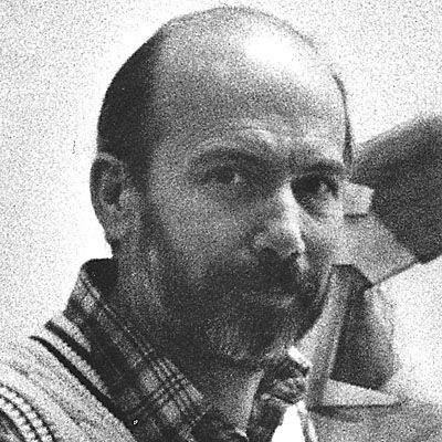 Black and white photograph of Richard Smith